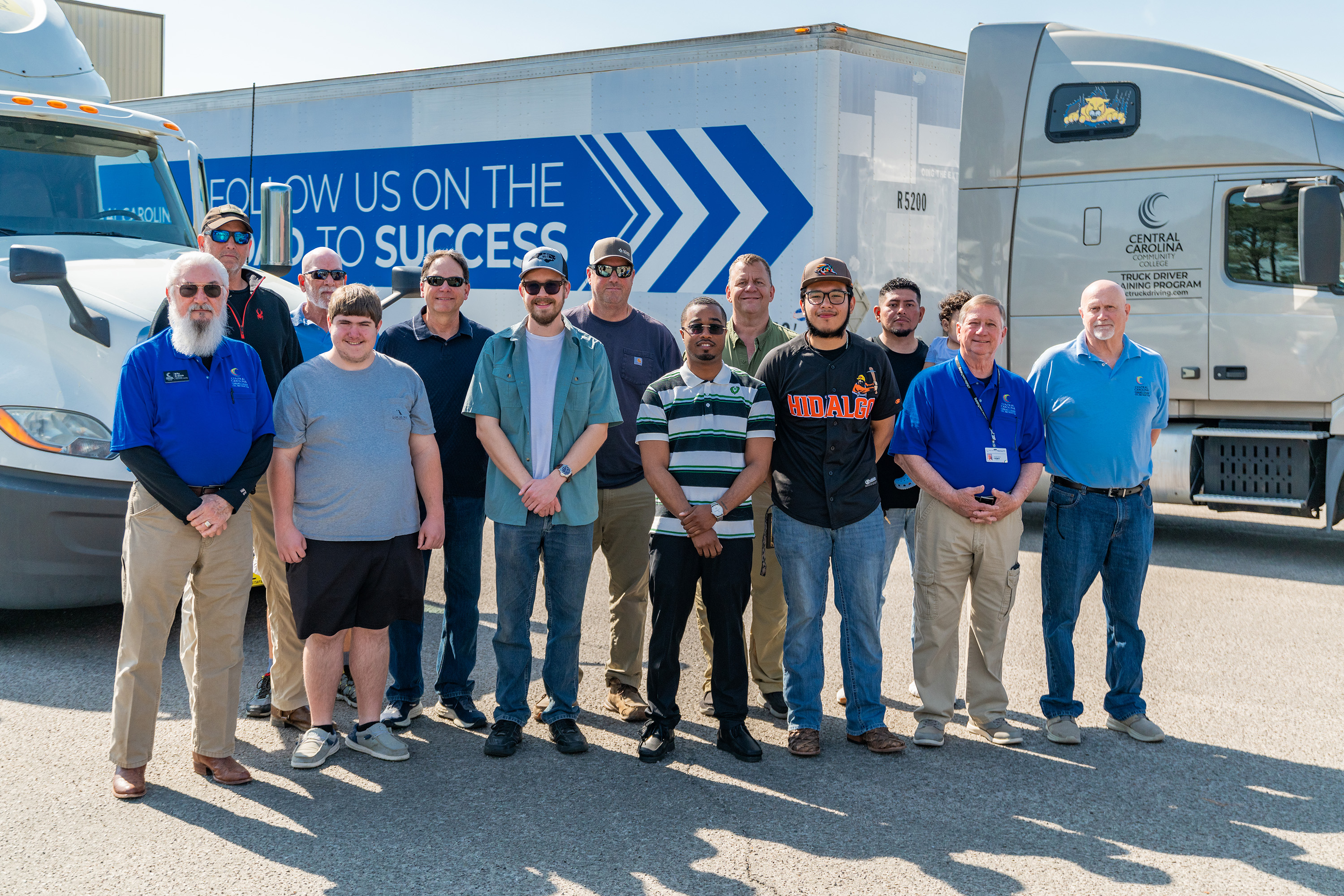 Central Carolina Community College honors CDL Graduates - SANDHILLS NEWS