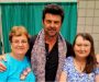 Lee County resident Roxanna Ray shares magical Christmas in July moment with actor Karl Urban at GalaxyCon Raleigh